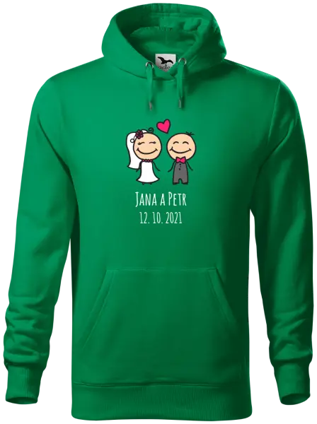 Pánská mikina Panáčci se jmény