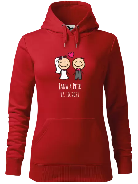 Dámská mikina Panáčci se jmény