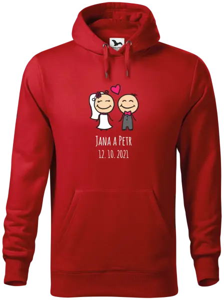 Pánská mikina Panáčci se jmény