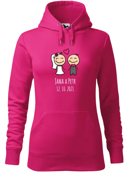 Dámská mikina Panáčci se jmény