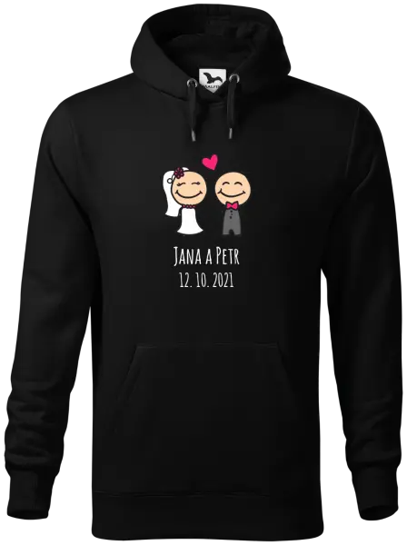 Pánská mikina Panáčci se jmény