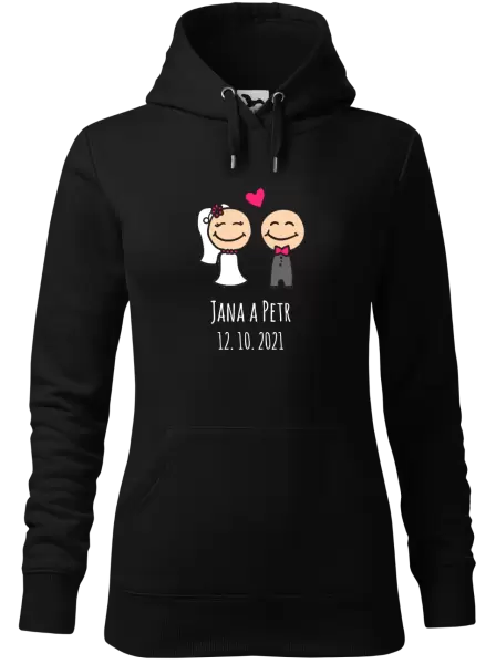 Dámská mikina Panáčci se jmény