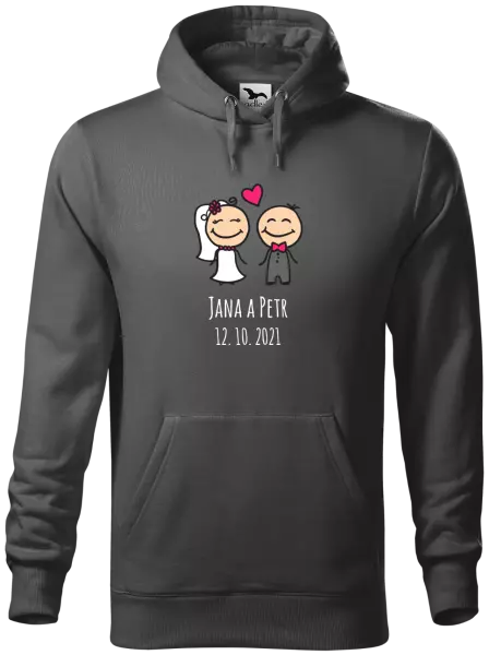 Pánská mikina Panáčci se jmény