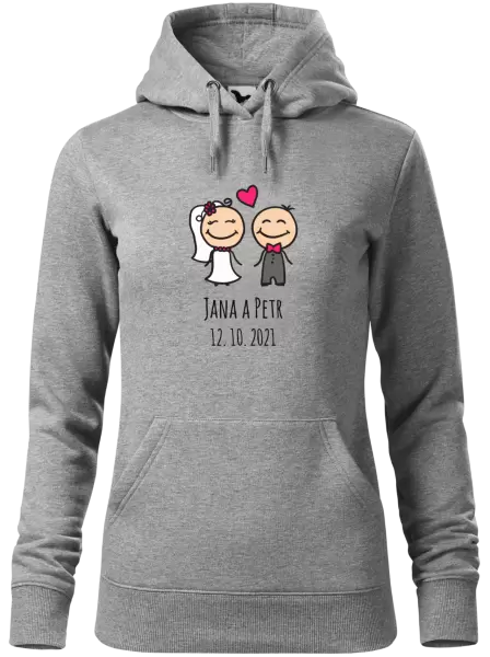 Dámská mikina Panáčci se jmény