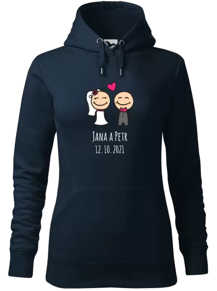 Dámská mikina Panáčci se jmény