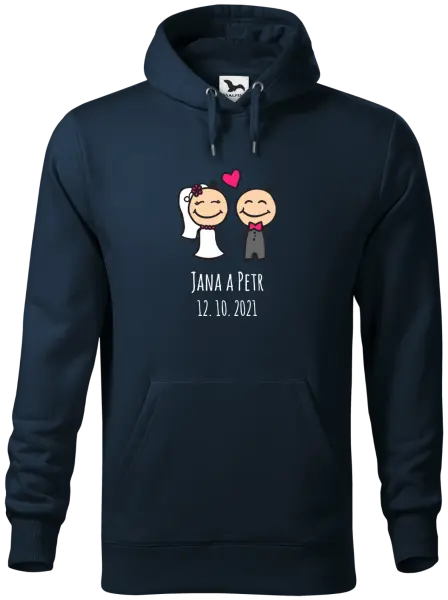 Pánská mikina Panáčci se jmény