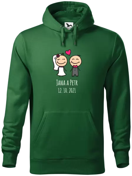 Pánská mikina Panáčci se jmény