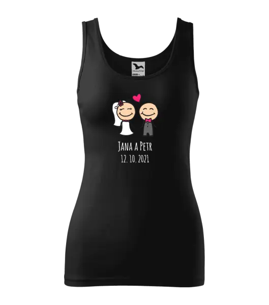 Dámské tílko Panáčci se jmény