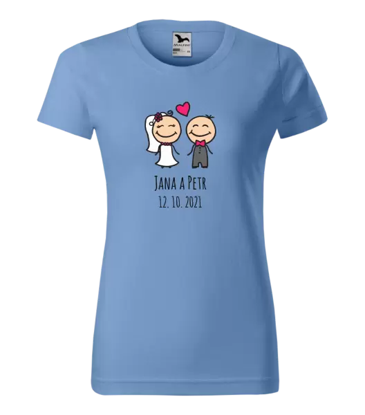 Dámské tričko Panáčci se jmény