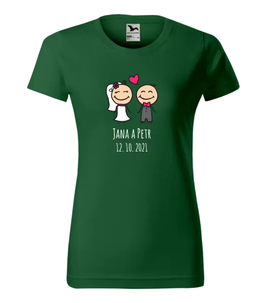 Dámské tričko Panáčci se jmény