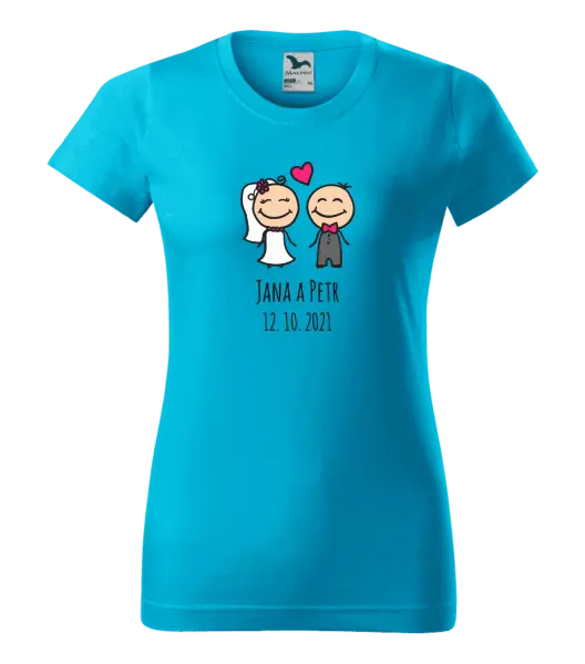 Dámské tričko Panáčci se jmény