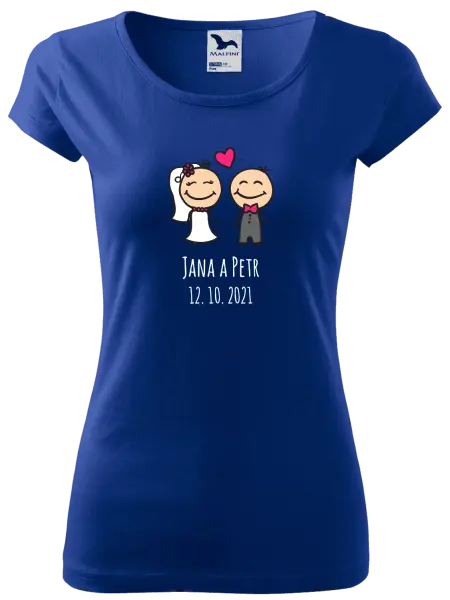 Dámské tričko Panáčci se jmény