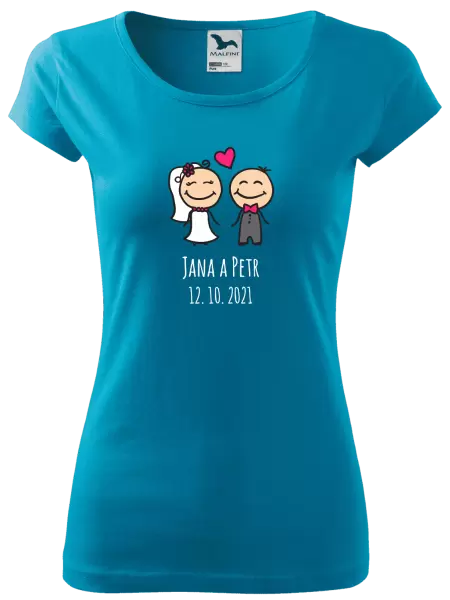 Dámské tričko Panáčci se jmény