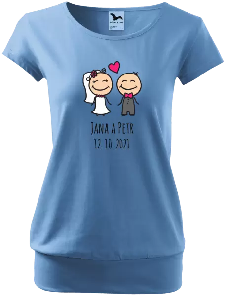 Dámské tričko Panáčci se jmény