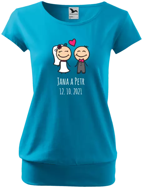 Dámské tričko Panáčci se jmény