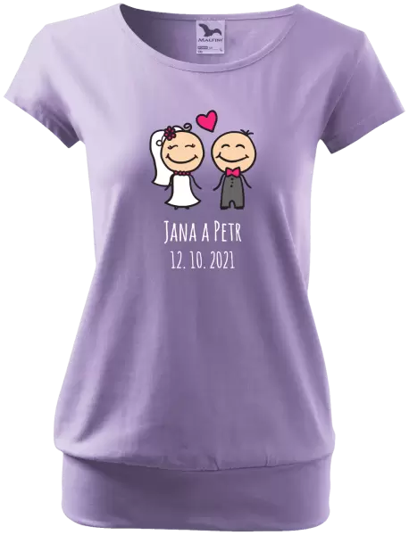 Dámské tričko Panáčci se jmény