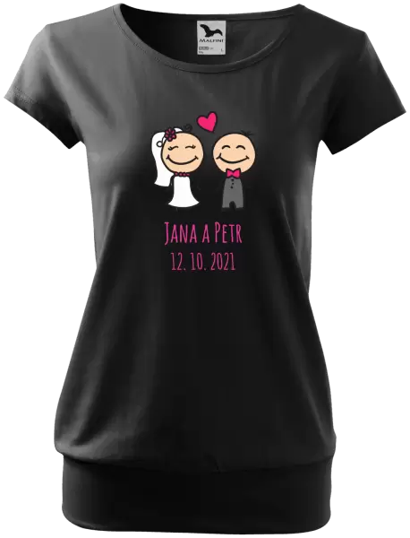 Dámské tričko Panáčci se jmény