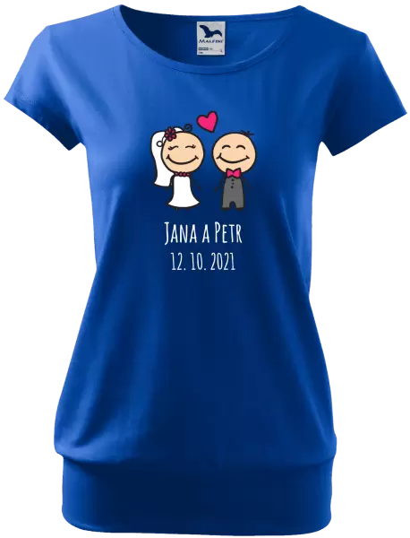 Dámské tričko Panáčci se jmény