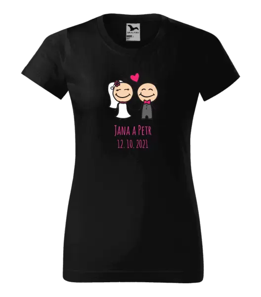 Dámské tričko Panáčci se jmény