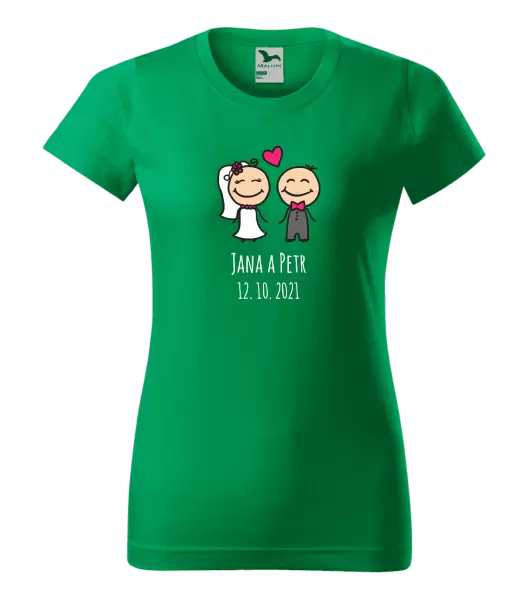 Dámské tričko Panáčci se jmény