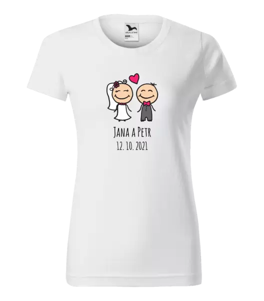 Dámské tričko Panáčci se jmény