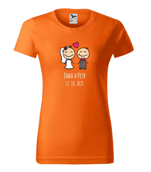 Dámské tričko Panáčci se jmény
