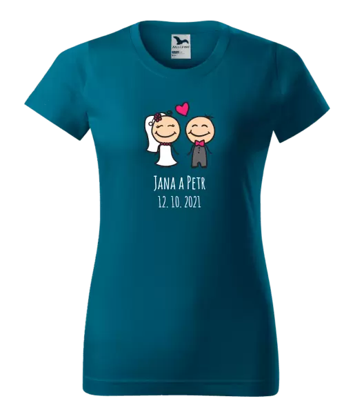 Dámské tričko Panáčci se jmény