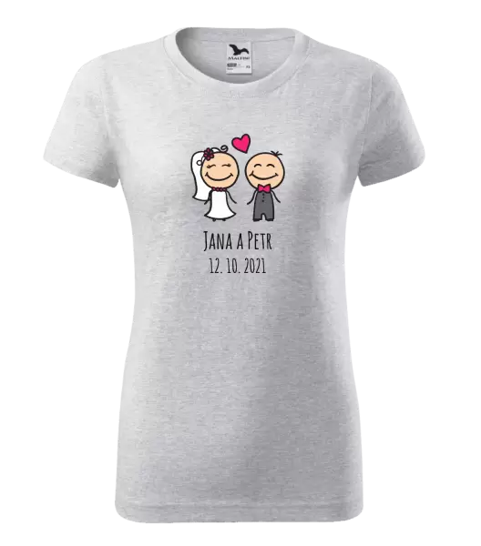 Dámské tričko Panáčci se jmény