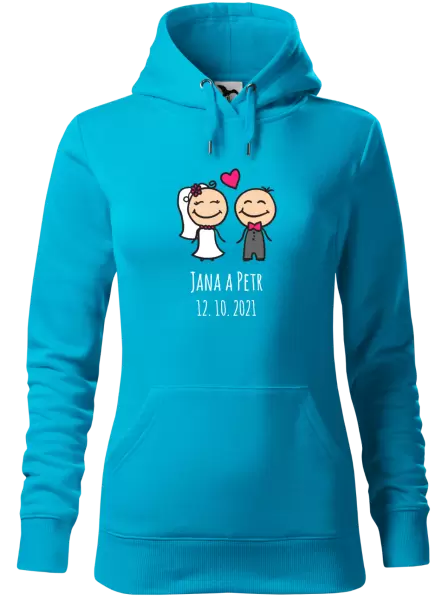 Dámská mikina Panáčci se jmény