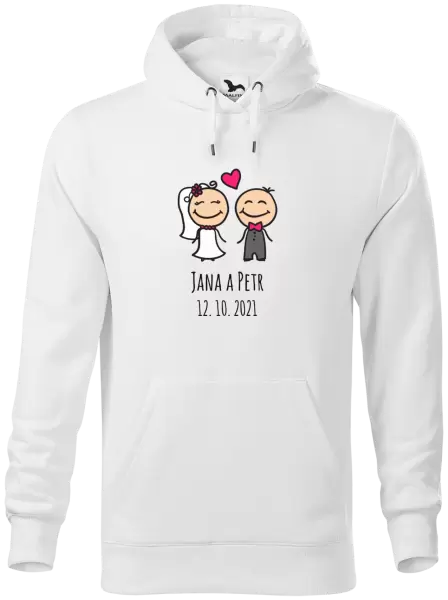 Pánská mikina Panáčci se jmény