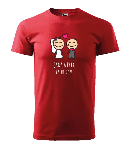 Pánské tričko Panáčci se jmény
