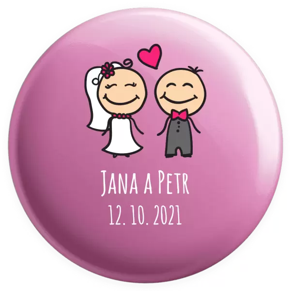 Placka Panáčci se jmény