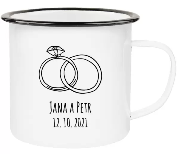 Plecháček Prsteny se jmény