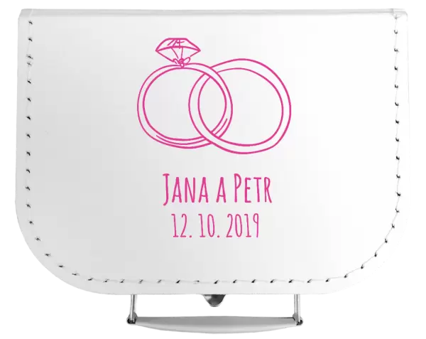 Kufřík Prsteny se jmény