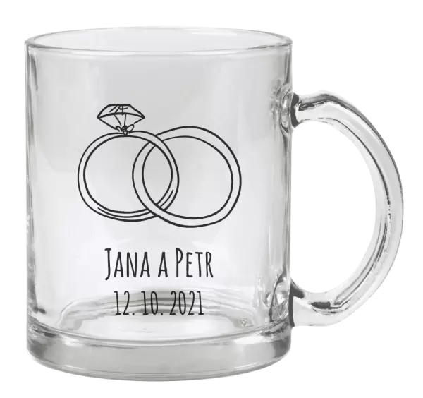 Hrnek Prsteny se jmény