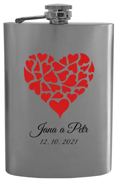 Placatka Srdce se jmény