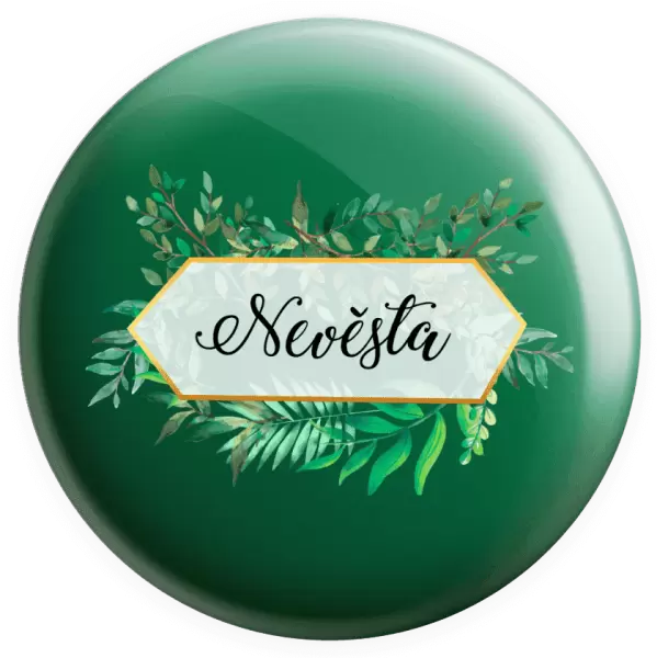 Placka Nevěsta zelené listy