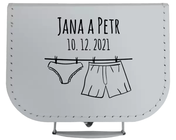 Kufřík Spodní prádlo se jmény