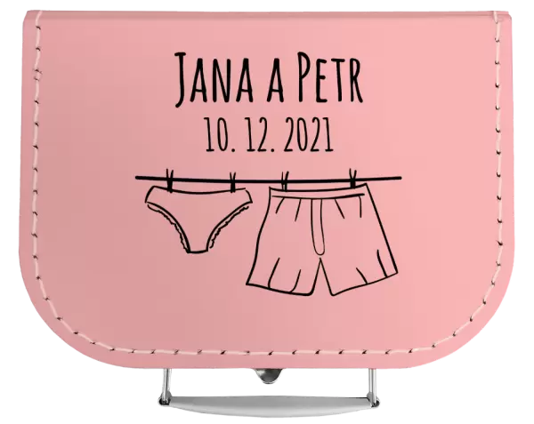 Kufřík Spodní prádlo se jmény