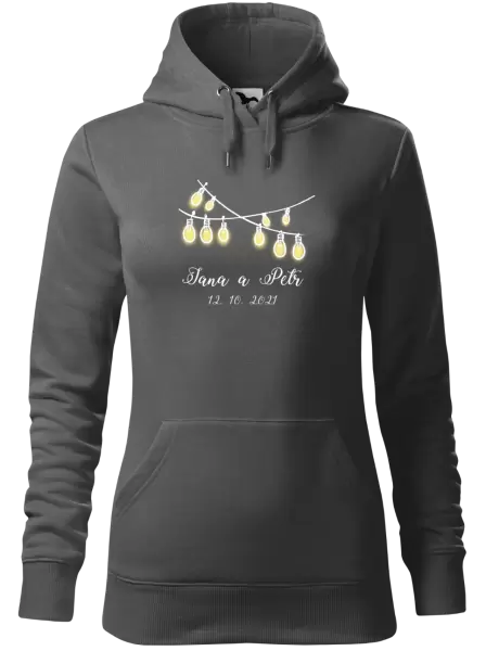 Dámská mikina Světýlka se jmény