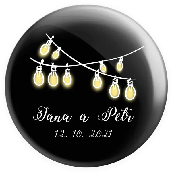 Placka Světýlka se jmény