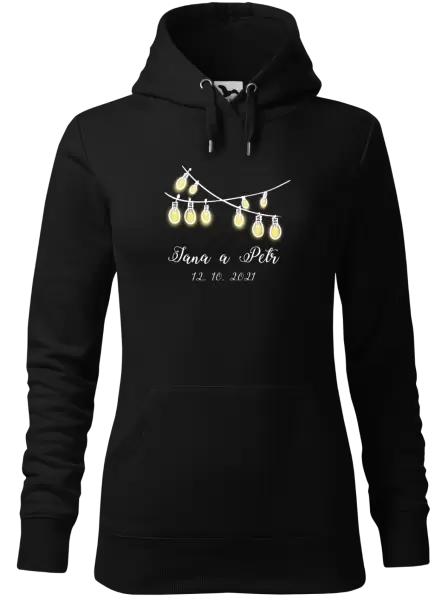 Dámská mikina Světýlka se jmény