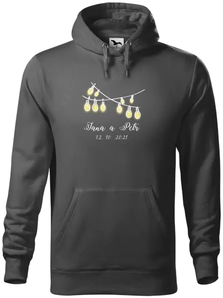 Pánská mikina Světýlka se jmény