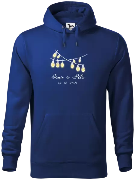 Pánská mikina Světýlka se jmény