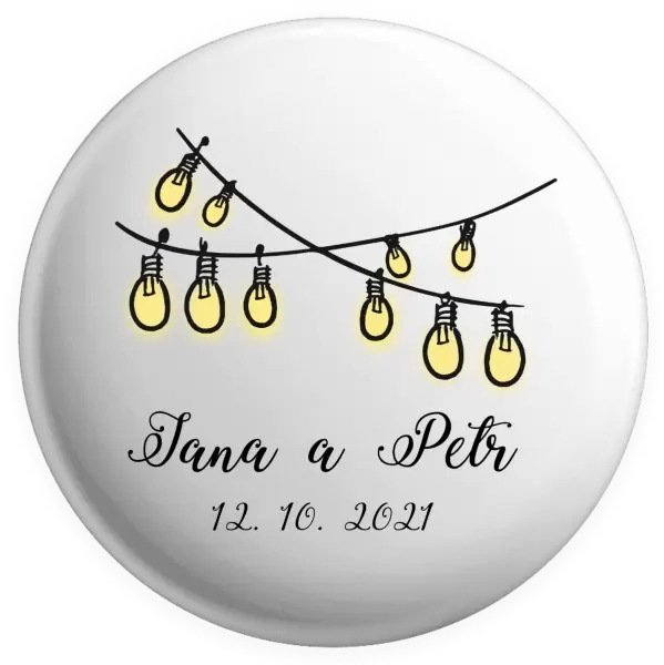 Placka Světýlka se jmény