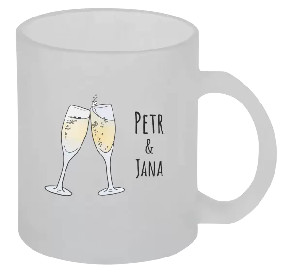 Hrnek Skleničky se jmény