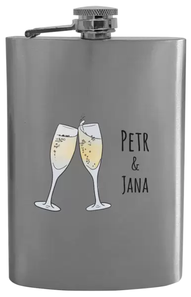 Placatka Skleničky se jmény