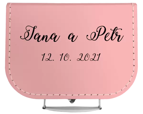 Kufřík Jména a datum písmo 3