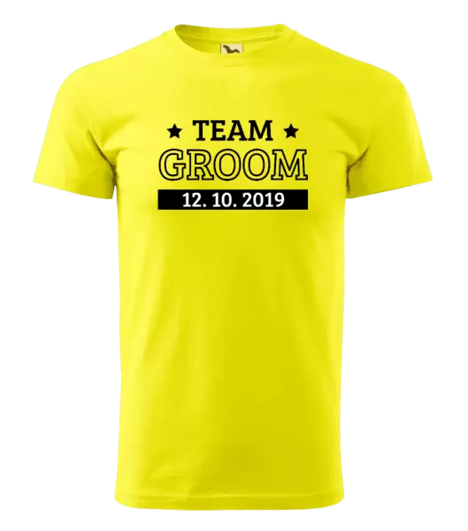 Pánské tričko Team Groom