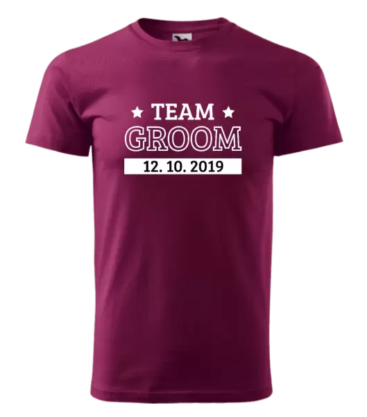 Pánské tričko Team Groom